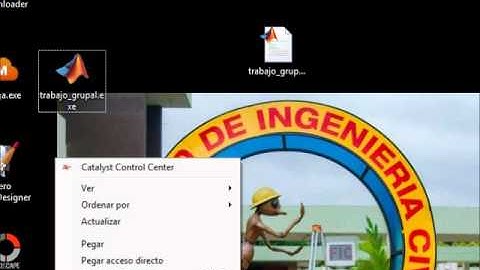 Crear ejecutables en Matlab