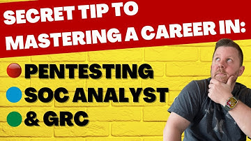 Cyber Security Training for Beginners | SOC Analyst | Penetration Testing | GRC | A Day in the Life
