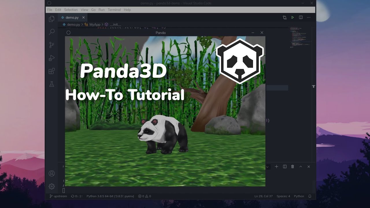 Panda3D Game Engine Getting Started Tutorial YouTube