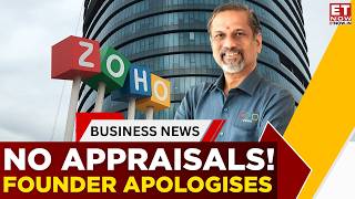 Zoho Skips Annual Appraisals: Sridhar Vembu Apologises As Growth Slows | Business News | ET Now