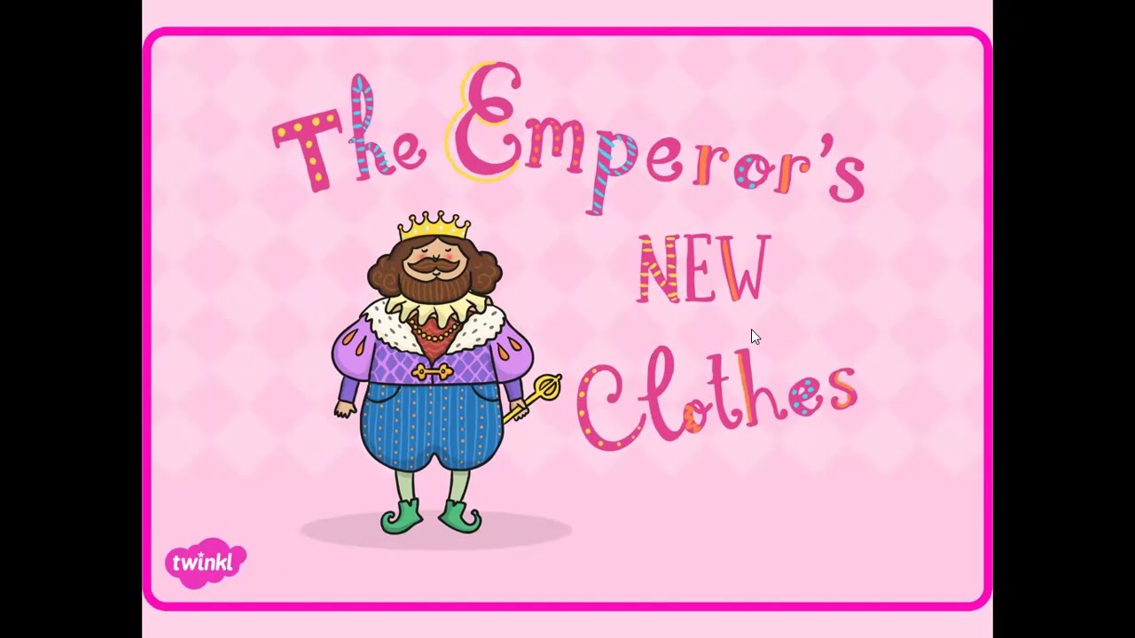 The Emperor's New Clothes 裸の王様 #アンデルセン童話 #英語の絵本