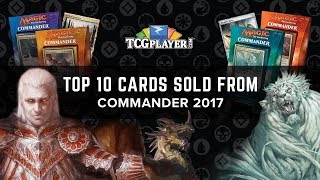 [MTG] Top 10 Cards Sold | Commander 2017