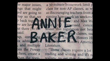 Annie Baker (Playwright Project)