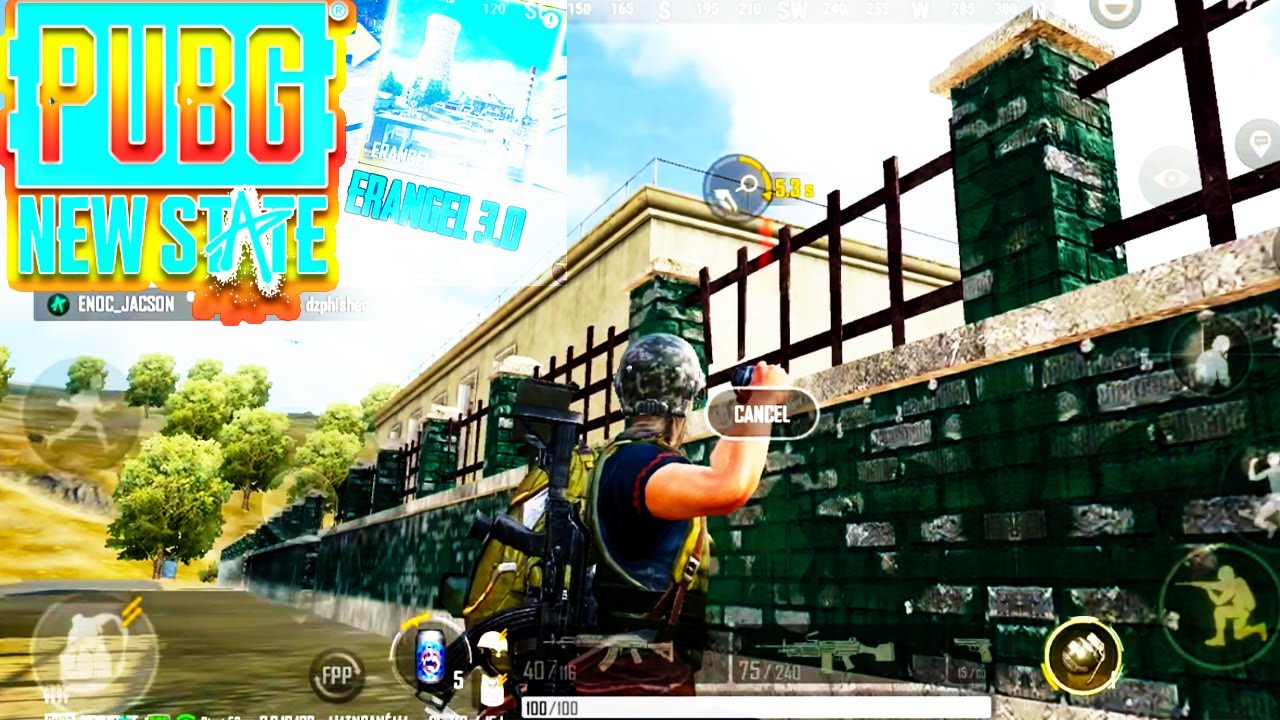 PUBG NEW STATE | ERANGLE 2051 |  ULTRA GRAPHICS GAMEPLAY | INSANE BLITZ