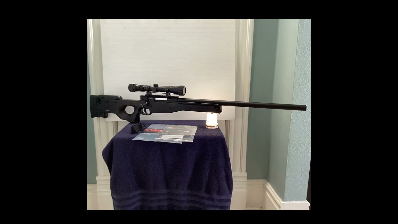 Action Sport Games AW .308 AIRSOFT Sniper Rifle - Joins Our Nerf Collection!  