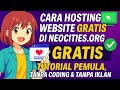 Cara Hosting Website Gratis di Neocities.org | Tutorial Pemula, Tanpa Coding &amp; Tanpa Iklan
