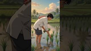🌾 A Peaceful Day in a 90s Indian Village | Cozy Ghibli ASMR #asmr #trending #viral #shorts