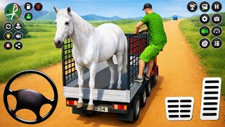 Farm Animal Truck Transport Simulator - Zoo Animal Truck Game Offline - Android Gameplay screenshot 1