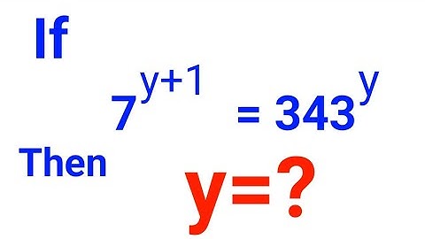 A Nice Exponential Equation| Olympiad Math