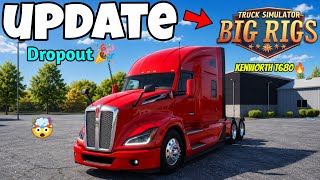 Truck Simulator Big Rigs New Update Release🎉 Kenworth T680 Gameplay🔥