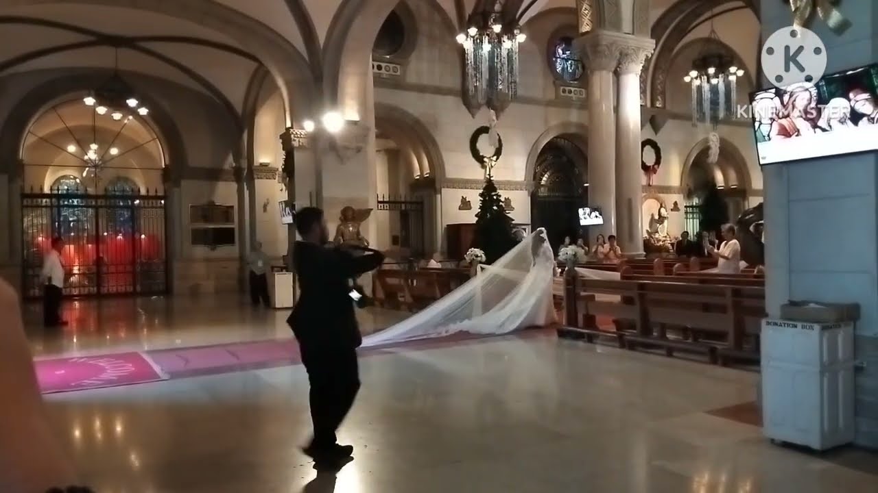 Wedding in Manila cathedral 🇵🇭congratulations and best wishes 🎉