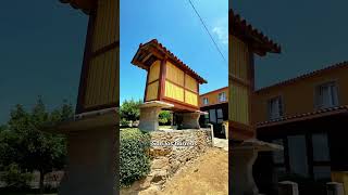 Hórreos Gallegos. Galicia, España