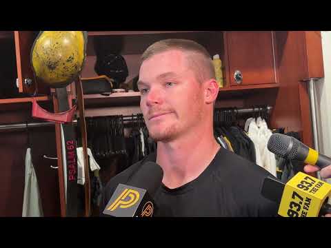 Capa de Henry Davis, Pirates, on his home run 