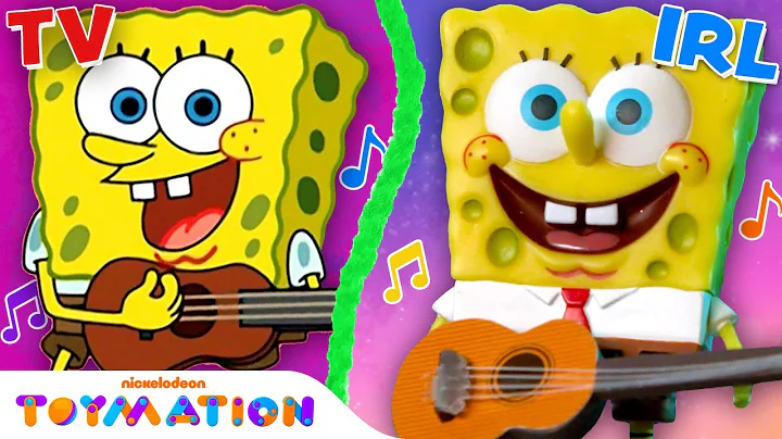 "Campfire Song Song" Sing Along w/ SpongeBob Toys! | Toymation