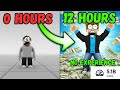 Making a ROBLOX game in 12 HOURS- LOST my HOUSE? no experience