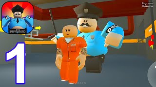Obby Prison Escape From Barry - Gameplay Walkthrough Part 1 Full Game Ios, Android