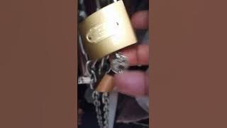 #soundsgood #chain #padlock #key