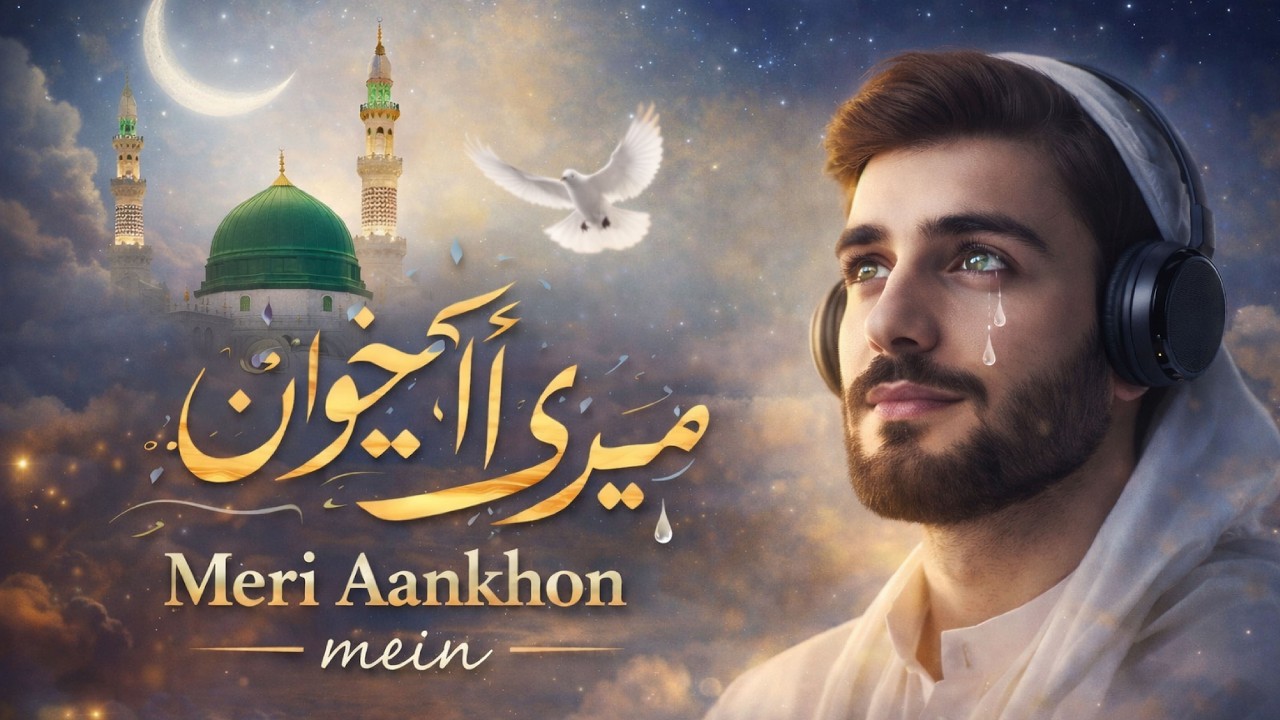 New Heart Touching Beautiful Naat Sharif | Meri Aankhon mein | Sayed ...