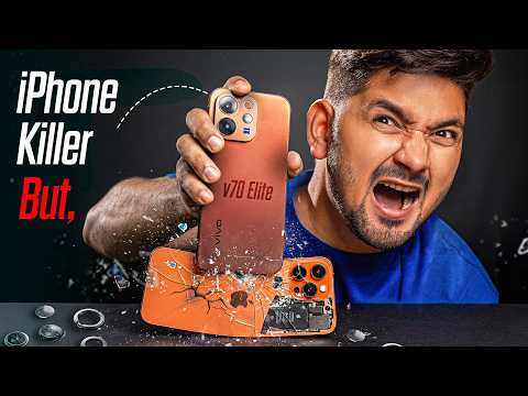 Finally iPhone is Defeated! - vivo V70 ft Snapdragon.