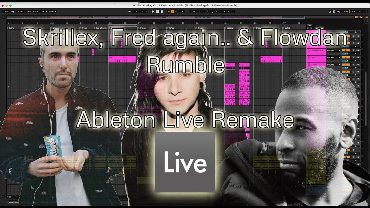 Watch Skrillex, Fred again.. & Flowdan - Rumble | Ableton Live Remake on YouTube Watch Skrillex, Fred again.. & Flowdan - Rumble | Ableton Live Remake on YouTube