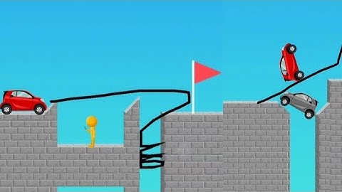 Draw Bridge 2k23 | New Update Level | JULFA Gaming | Scratch | New Car  #shorts #viral #drawbridge