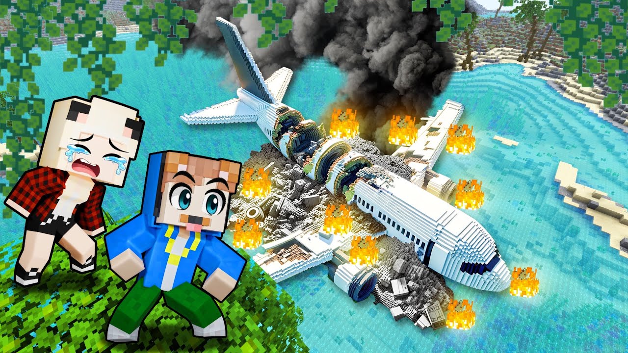 100 TAGE AUF EINER DSCHUNGEL INSEL ÜBERLEBEN! MINECRAFT FILM 