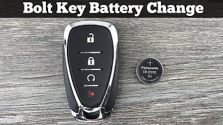 How To Replace Chevy Bolt Key Fob Battery 2017 - 2021 Change Replacement Bolt Remote Batteries DIY