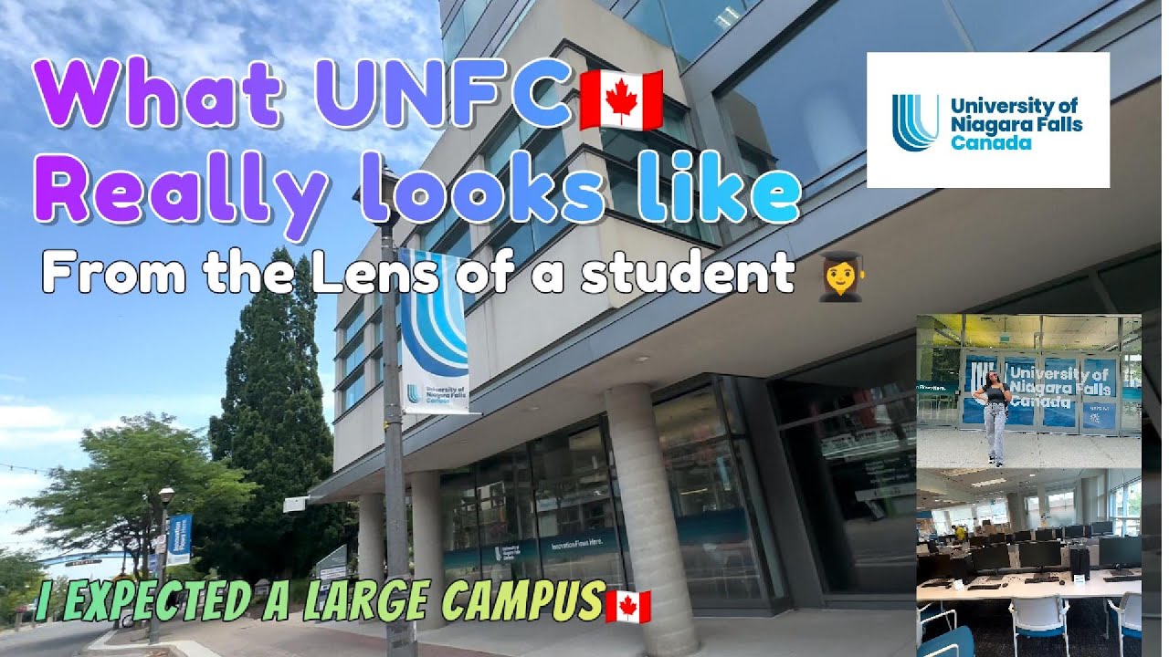 University Of Niagara Falls Campus Tour + Surroundings | Inside view of Canada’s Newest University.
