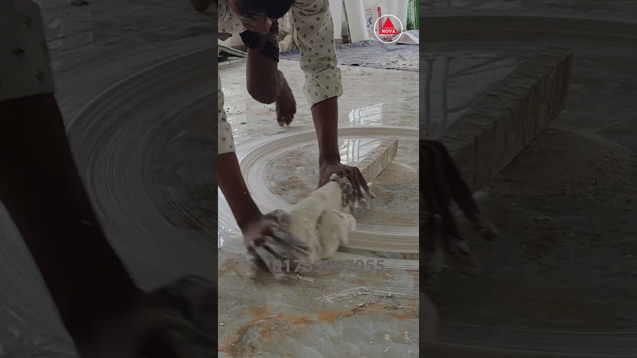 How Custom Borders Are Made in Factory  Gypsum Design Production #shorts
