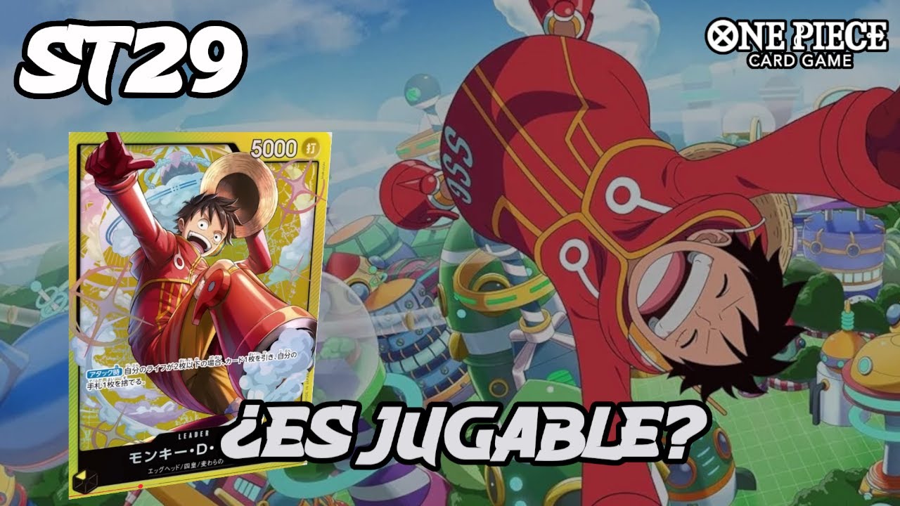 Luffy St29 ¿Es realmente jugable? | One Piece Card Game en Español