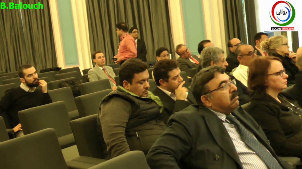 Baseer Naveed Speech, Baloch Voice Association Conference Belgium 24th ...