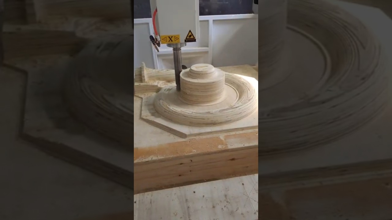 Large size wood pattern mold milling CNC router