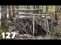 Perfect dam and flooded meadow  manual beaver dam removal no127