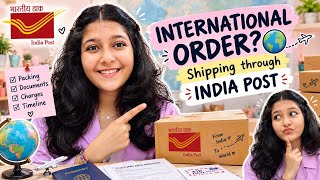India Post INTERNATIONAL Shipping — Packing, Documents & Charges Explained
