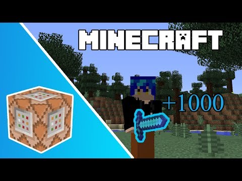 มายคราฟ รีวิว Command Block - ดาบ +1000 [1.8]