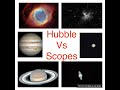 Hubble pics VS amateur telescopes #astronomy #telescope #space #nasa #hubble #meade #celestron