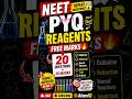 NEET PYQ Reagents 🔥 20 Questions = 20 Marks | Repeat Questions-part-1