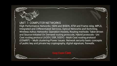 Trb polytechnic exam computer networks subject brief notes explanation with examples in tamil