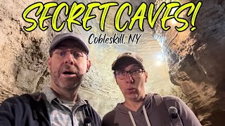 Travel vlog - Secret Underground Caverns + Harvest Hosts Van Life NY