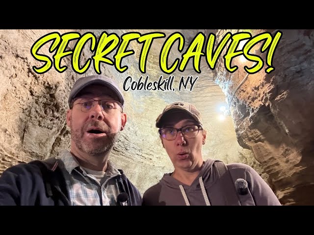 Travel vlog - Secret Underground Caverns + Harvest Hosts Van Life NY