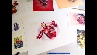 Marvel Fan Art Collection on Etsy