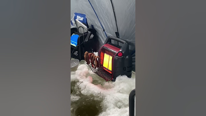 Making Pork Belly on the Mr Heater was Delicious!!! Improvised Cooking While Ice Fishing Mn Lake