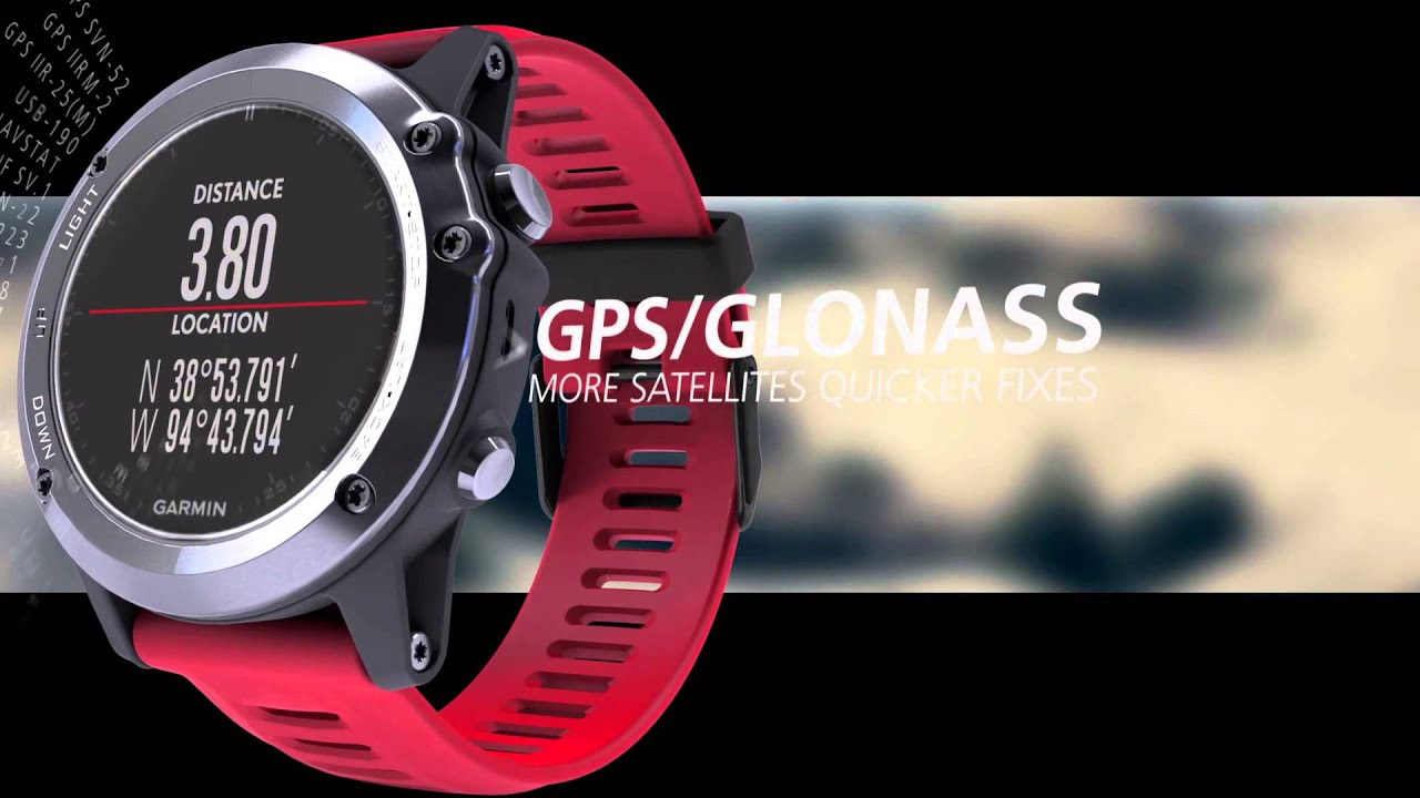 GARMINの最新マルチスポーツ用GPSスマートウォッチ 『fenix(R) 3J