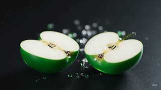Emerald Gl Apple Hypnotic Slow-Mo Slice Pure Satisfaction
