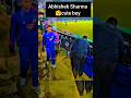 Abhishek Sharma’s Stylish Look Before Heading to the Dressing Room! 😎🏏#trending #cricket