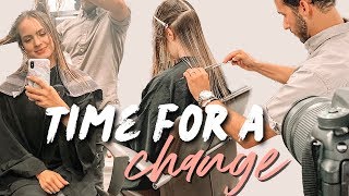 Cutting My Hair! It's Time for a Change!!  Kayley Melissa