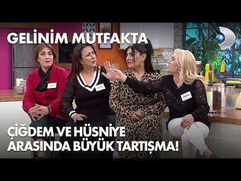 Çiğdem ve Hüsniye Hanım arasında büyük tartışma çıktı! Gelinim Mutfakta 476. Bölüm