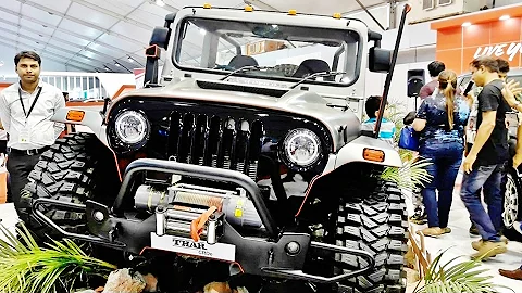 MAHINDRA THAR DAYBREAK EDITION 2017 WALK-THROUGH OFF-ROAD MONSTER AUTOCAR PERFORMANCE SHOW 2017