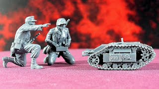 солдатики Plastic Platoon Самоходная мина Голиаф Goliath