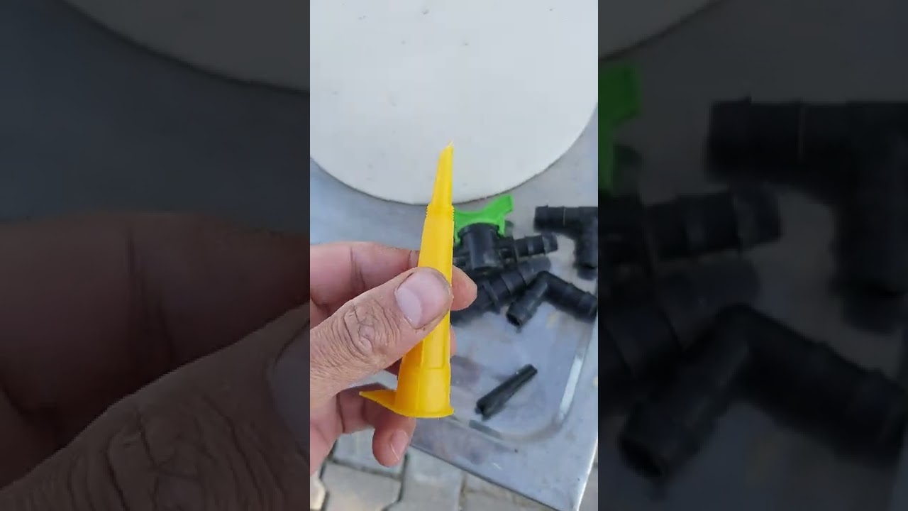 5 TL maliyetle bahçemize Sıvı gübreleme sistemi 1. video